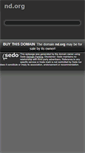Mobile Screenshot of nd.org